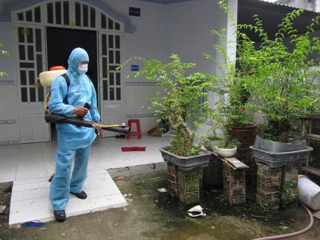 Xịt thuốc diệt muỗi