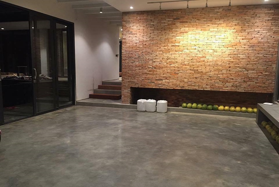 Hóa chất đánh bóng sàn bê tông - Bê tông trang trí BM