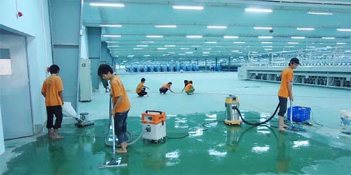 vệ sinh công nghiệp tổng thể bởi Linh Anh Clean