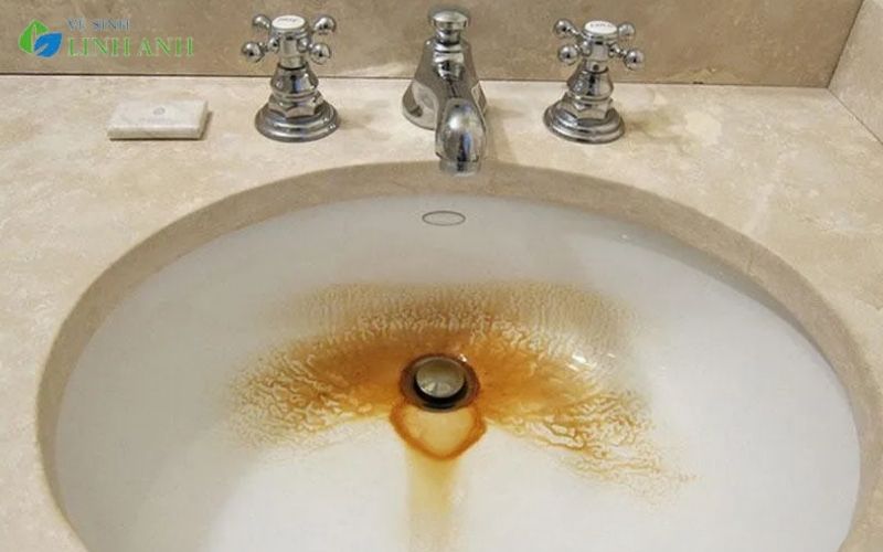 Nguyên Nhân Khiến Bồn Rửa Mặt Bị Ố Vàng, Xỉn Màu