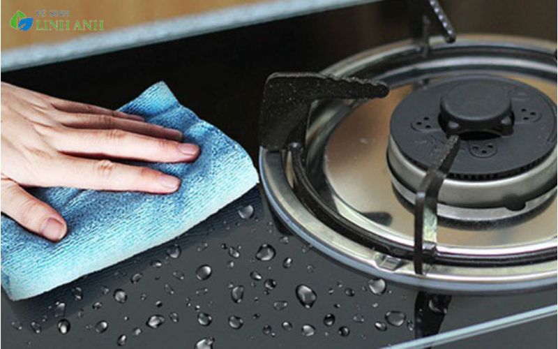 vệ sinh bếp ga