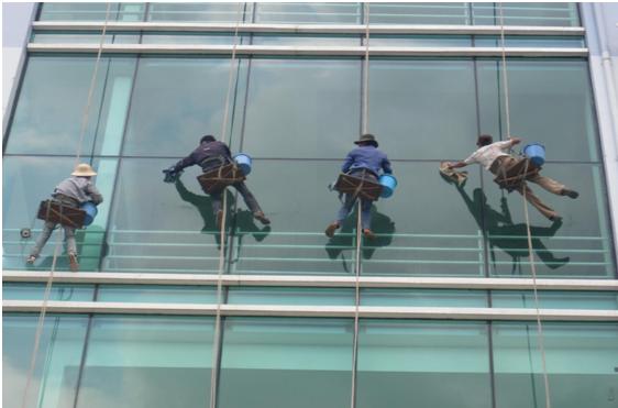 vệ sinh sau xây dựng