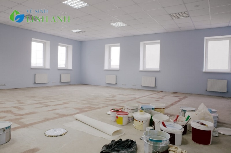 vệ sinh sau xây dựng