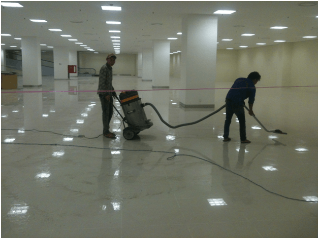 Kết quả hình ảnh cho vệ sinh công trình sau xây dựng