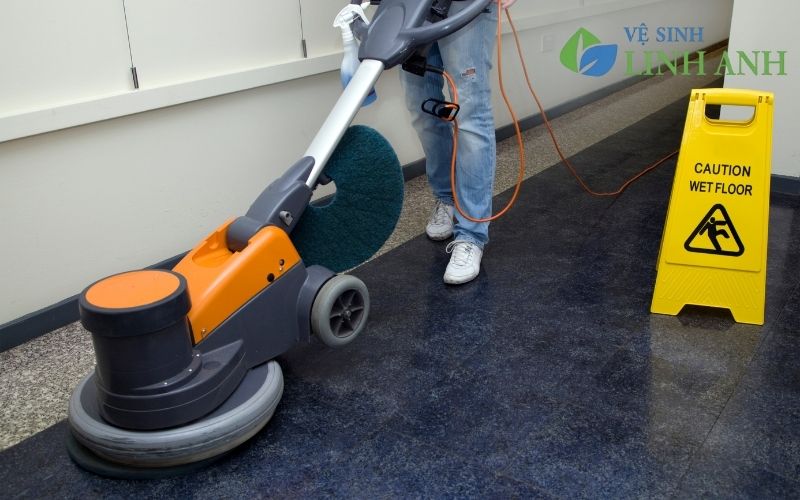 Đánh bóng phục hồi sàn đá tại Hà Nội giá rẻ