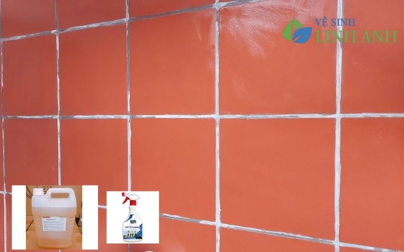 Hóa chất vệ sinh công nghiệp tẩy xi măng - Linh Anh Clean