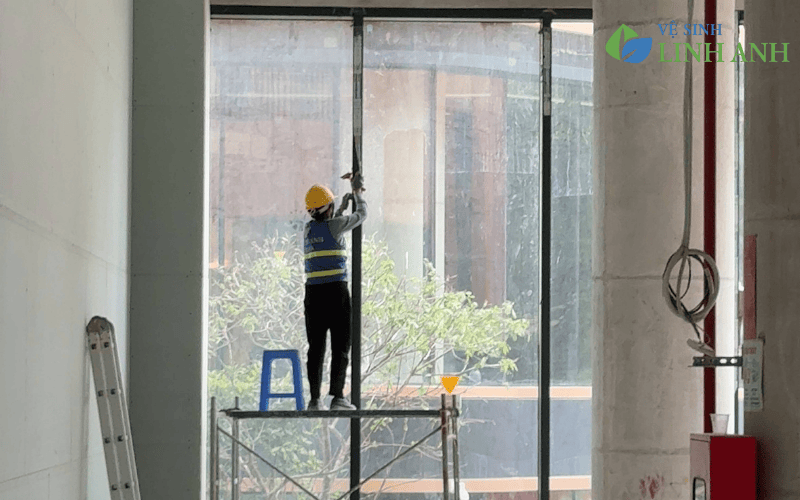 Dịch vụ vệ sinh sau xây dựng ở Hà Nội