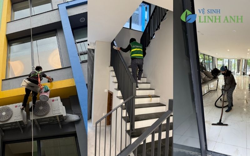 Nhà thầu vệ sinh công nghiệp Linh Anh Clean uy tín