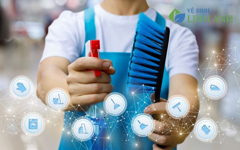 Dịch vụ vệ sinh bệnh viện tại Hà Nội Linh Anh Clean