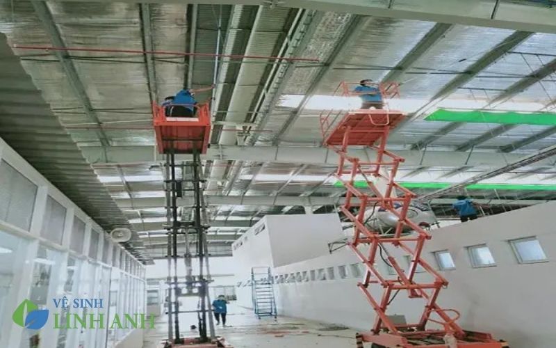 Quy trình tiêu chuẩn vệ sinh nhà xưởng đúng kỹ thuật từ A đến Z 8 Quy trình vệ sinh nhà xưởng đúng tiêu chuẩn kỹ thuật Linh Anh Clean