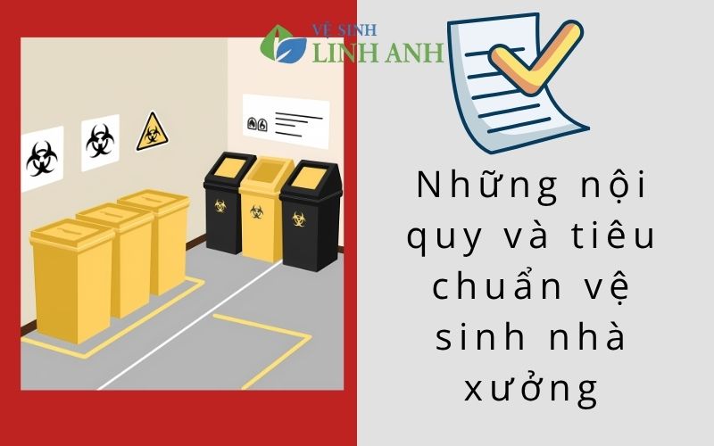 Quy trình tiêu chuẩn vệ sinh nhà xưởng đúng kỹ thuật từ A đến Z 6 Quy trình vệ sinh nhà xưởng đúng tiêu chuẩn kỹ thuật từ A đến Z