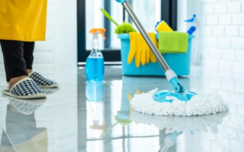 Hướng dẫn đánh bóng đá hoa cương đúng kỹ thuật, sáng đẹp như mới